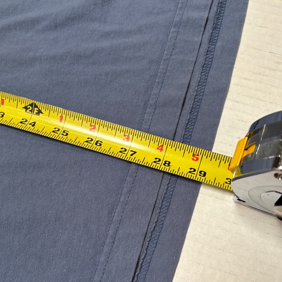 Men's Blue Long Sleeve Tee - Picture 9 of 15